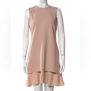 Theory Blush Sleeveless Mini Dress
